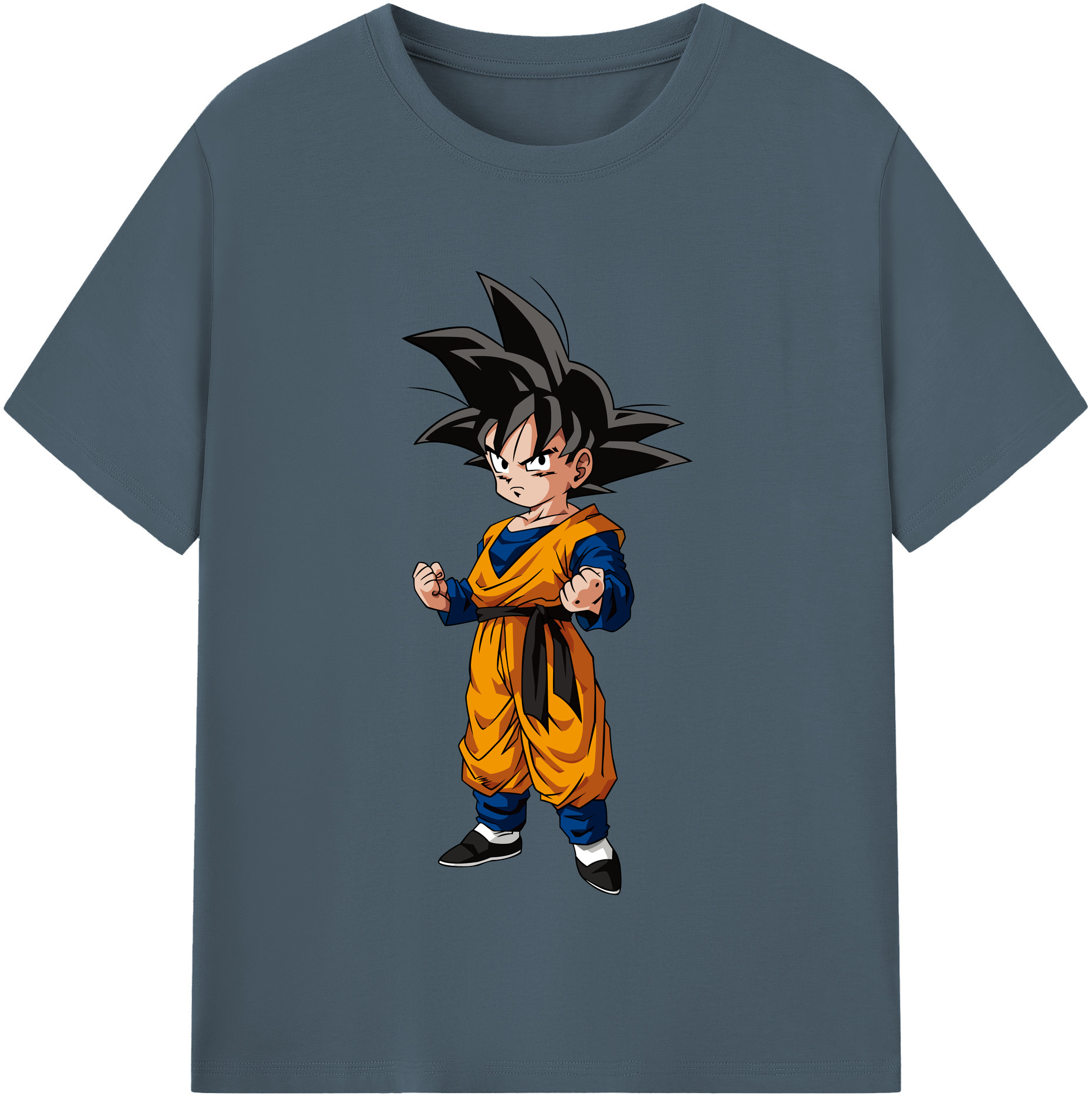 （画像用） ドラゴンボール 孫悟空（そん ごくう）Son Goku カカロット DRAGON BALL Kakarotto 綿100％半袖Tシャツ（フロントプリント）